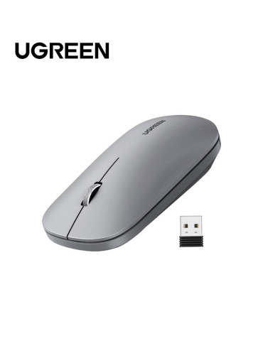 Ugreen Souris sans fil  GRIS Clair (90373) 2