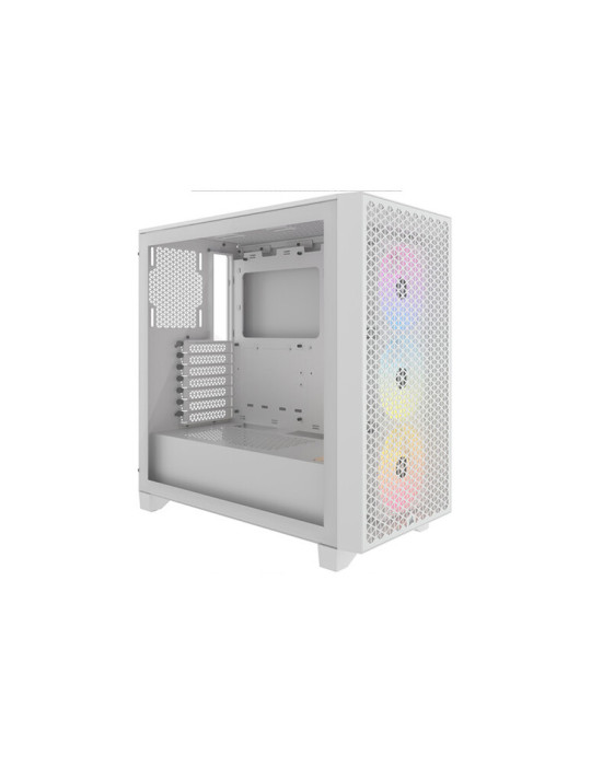 Boîtier Corsair 3000D RGB Airflow Mid-Tower - CC-9011256-WW Blanc