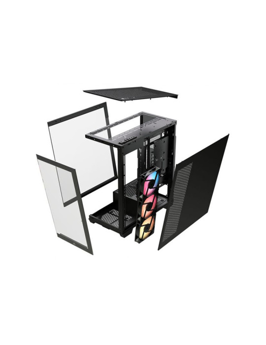 Boîtier Corsair FRAME 3500X RS-R ARGB Mid-Tower  - CC-9011322-WW Noir