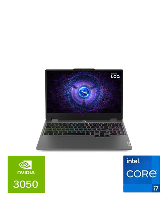 LENOVO  LOQ 15IRX9 i7-1650HX/16GB/SSD 512GB NVMe/RTX 3050/15.6 FHD 144Hz/DOS/LUNA GEY