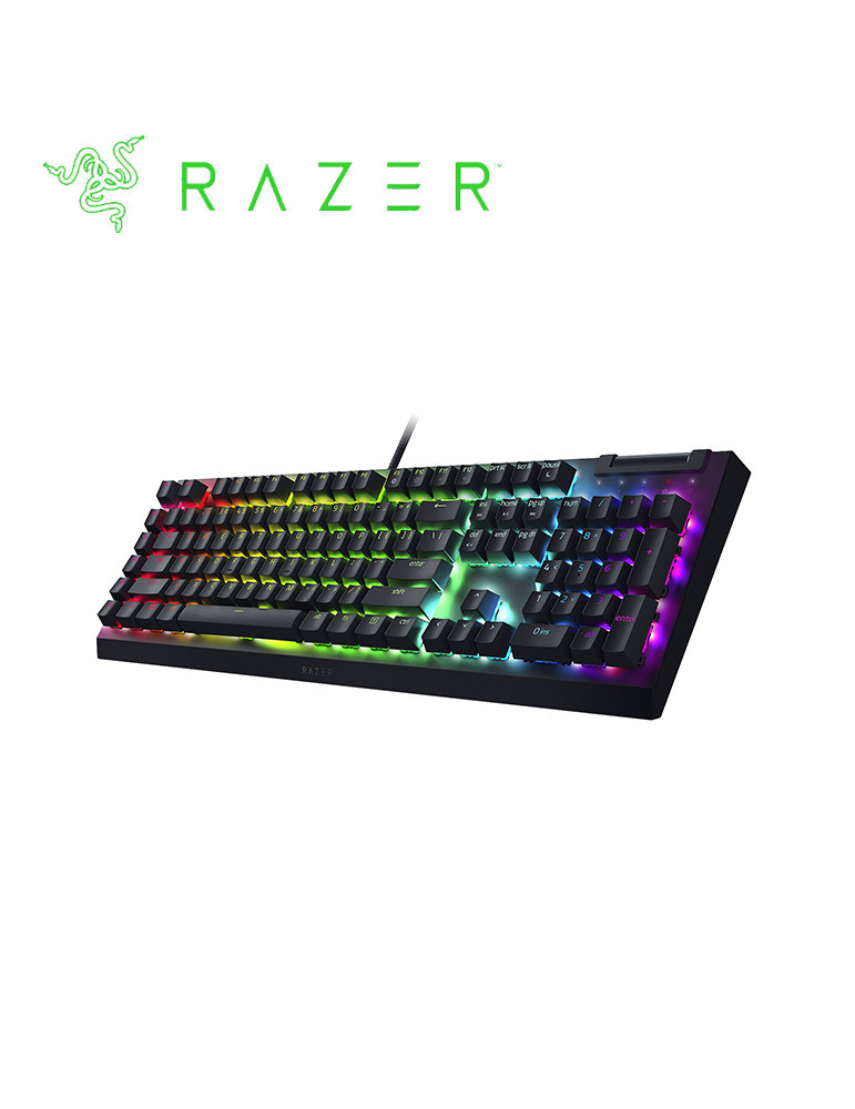 Clavier Razer BlackWidow V4 X Green Switch - RZ03-04700500-R3F1