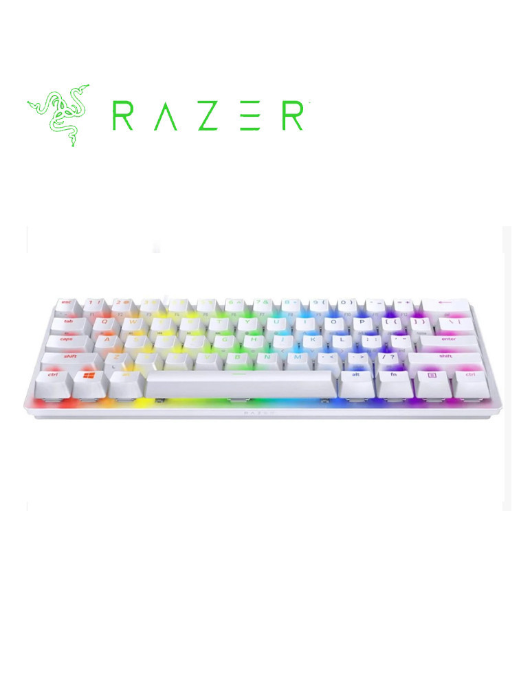 Clavier Razer Huntsman Mini Mercury Edition (Red Switch) - RZ03-03393600-R3F1