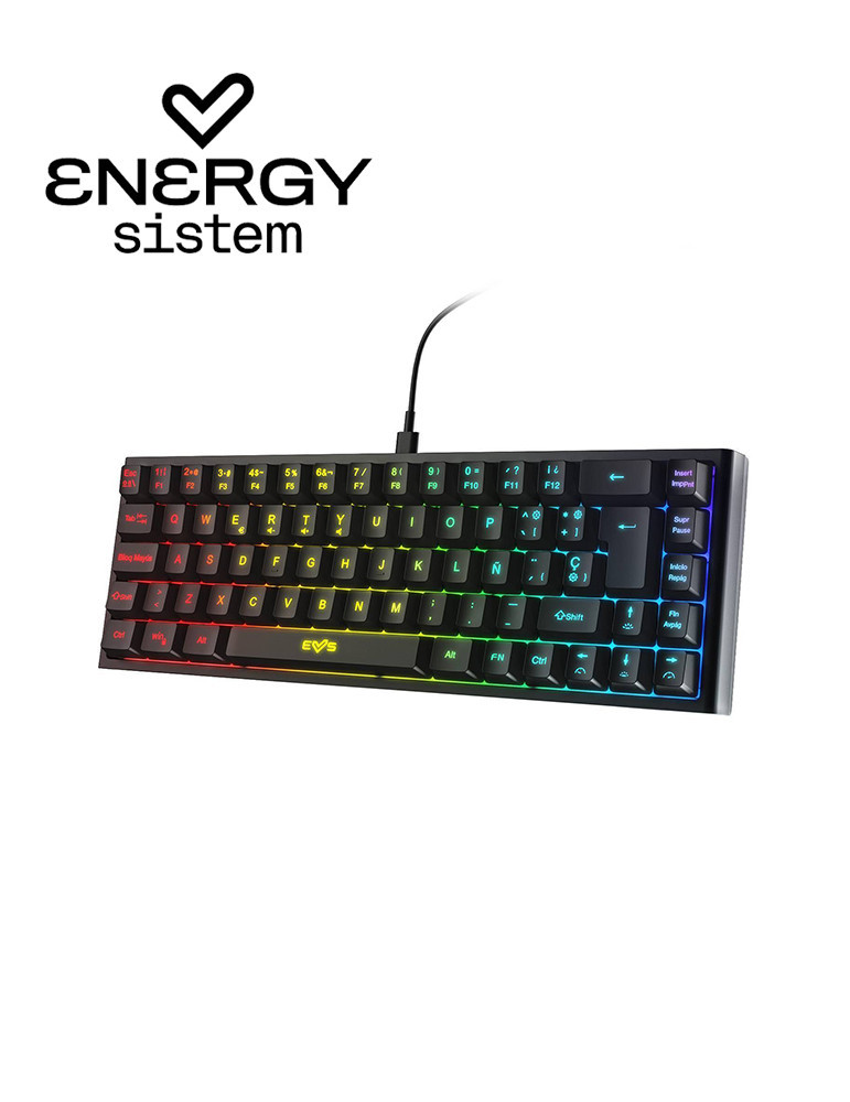 Clavier Gaming Energy Sistem ESG K4 Kompact RGB