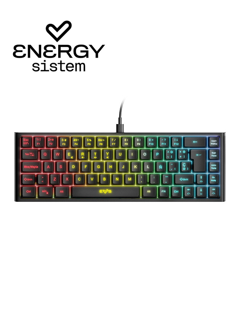 Clavier Gaming Energy Sistem ESG K4 Kompact RGB