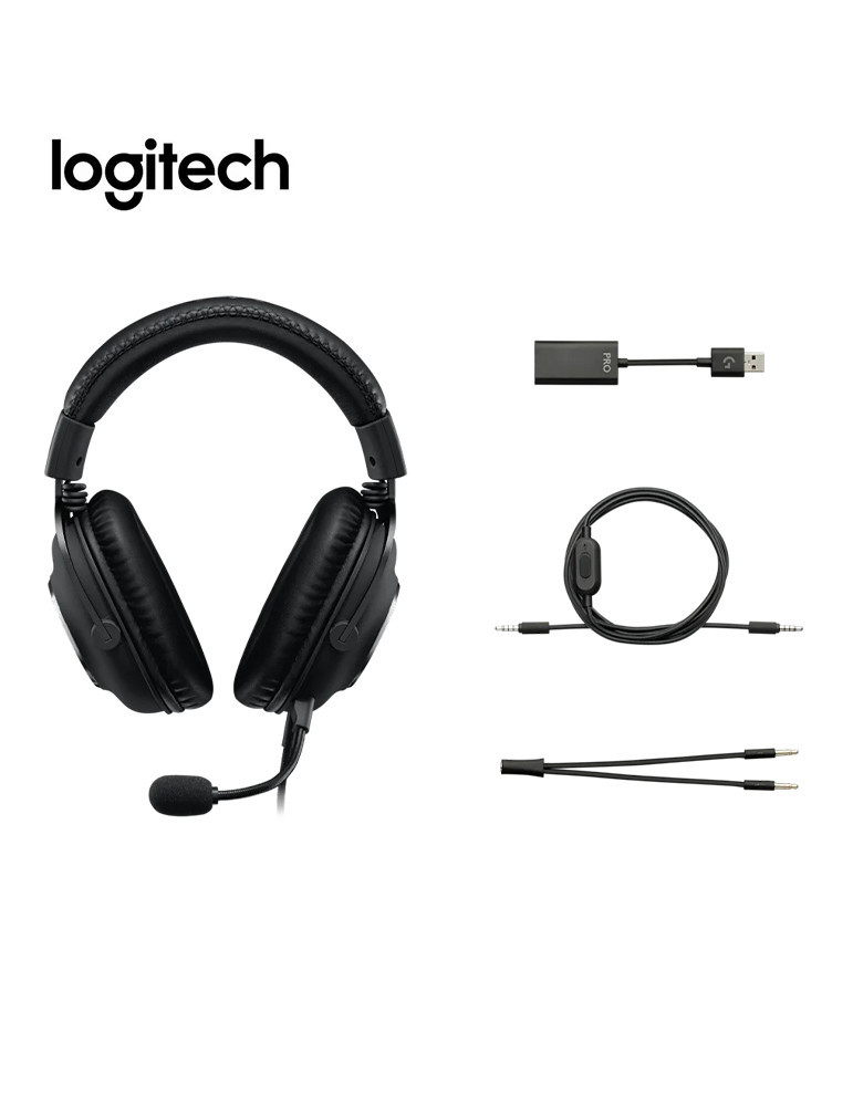 Logitech CASQUE  Gaming USB PRO X SE NOIR