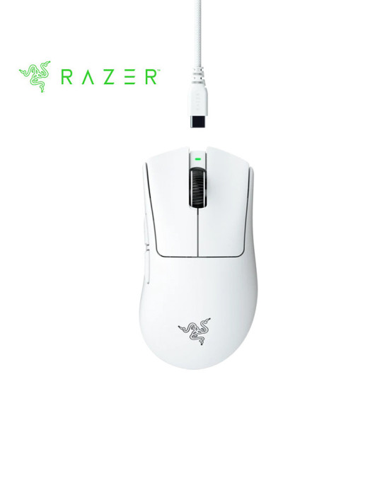 Souris Razer Sans Fil DeathAdder V4 Pro Blanc - RZ01-05330200-R3G1