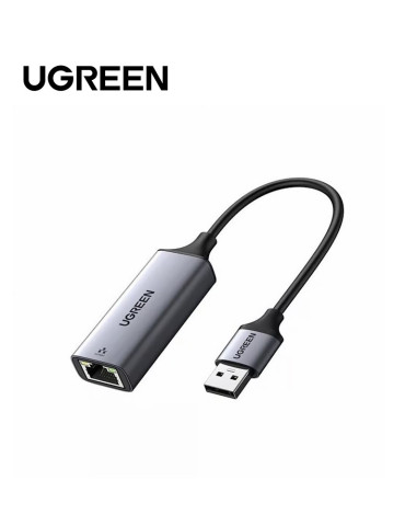Ugreen Adaptateur Aluminium USB 3.0 to RJ45 GRIS