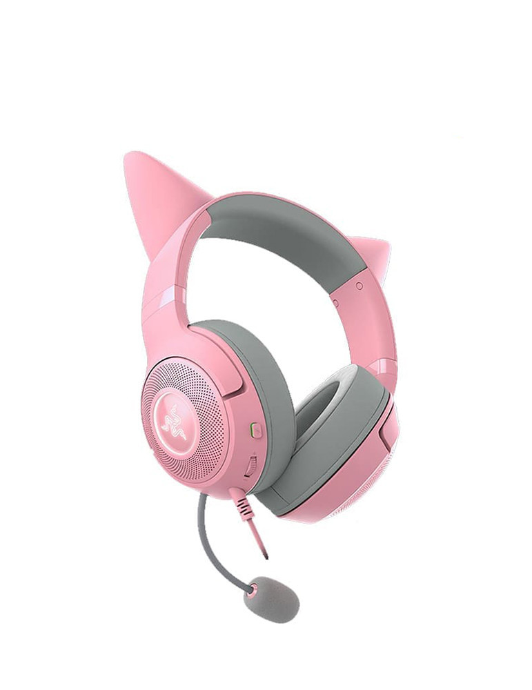 Casque Razer Kraken Kitty V2 Quartz - RZ04-04730200-R3M1