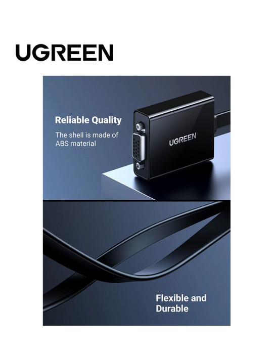 Ugreen Adaptateur HDMI to VGA WITH AUDIO