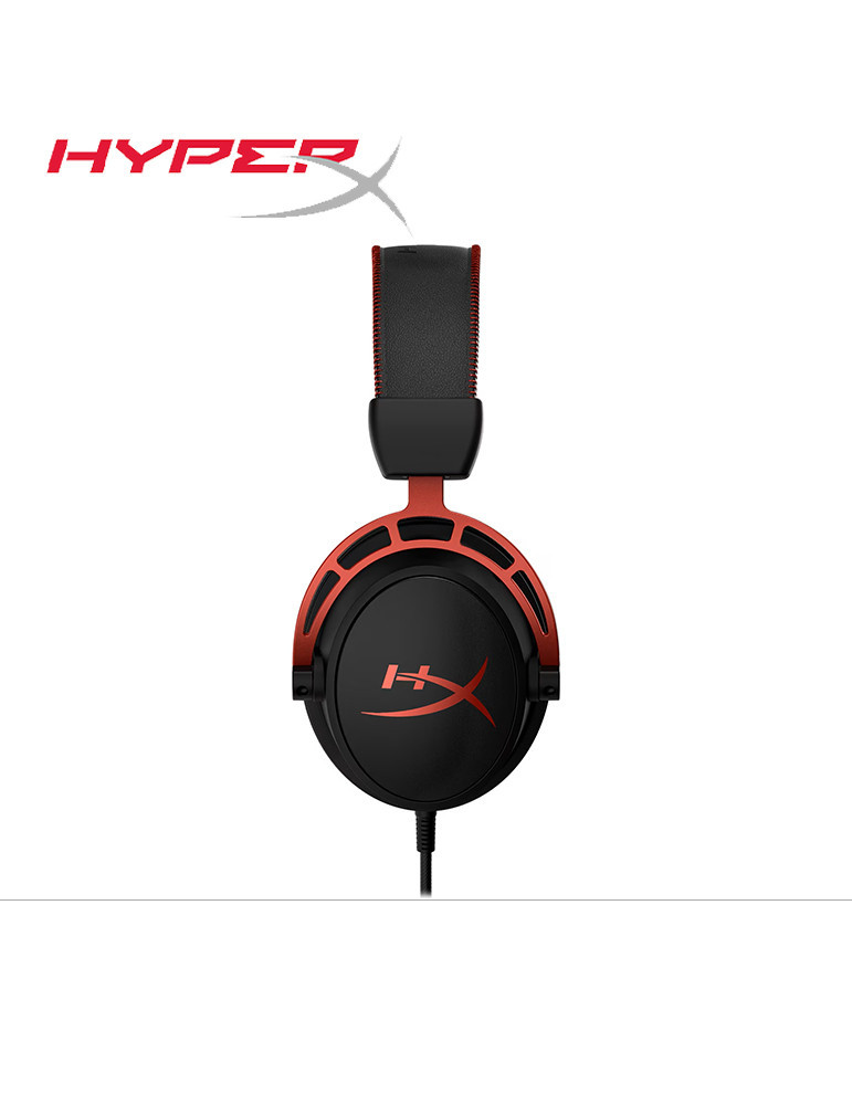 HyperX  casque USB  Cloud Alpha ROUGE HX-HSCA-RD/EM
