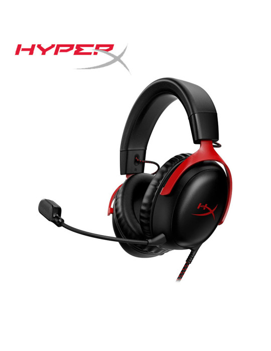 HyperX CASQUE  USB Cloud III ROUGE Gaming