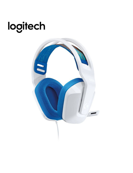 Logitech Casque USB G335 Gaming 3.5 MM BLANC