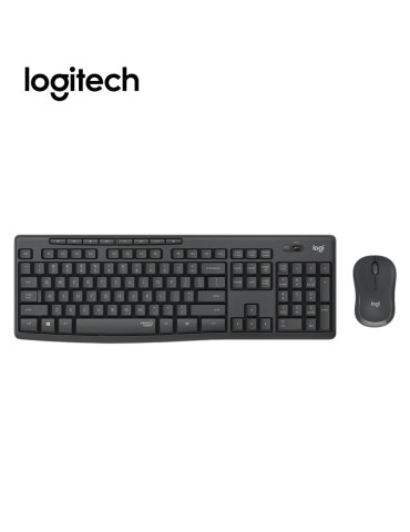 Logitech Combo Sans Fil MK295 Silent Graphite