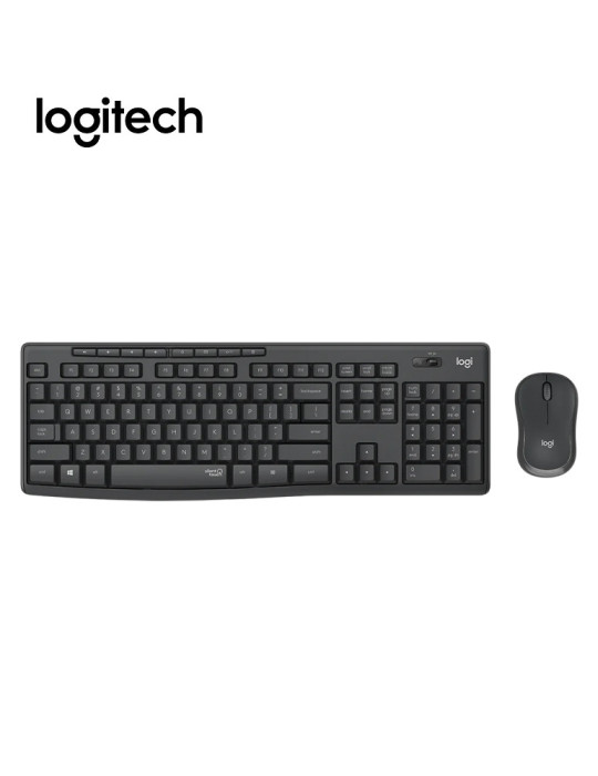 Logitech Combo Sans Fil MK295 Silent Graphite