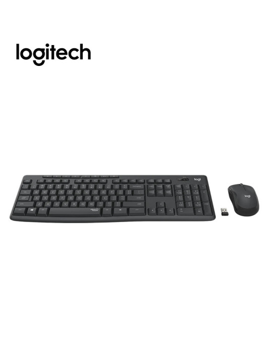 Logitech Combo Sans Fil MK295 Silent Graphite