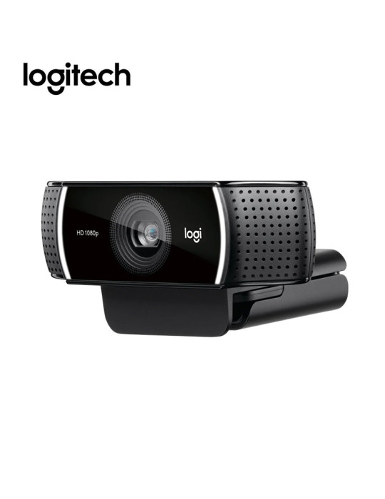 Logitech Webcam  C922 Pro Stream  Tripod  NOIR  USB