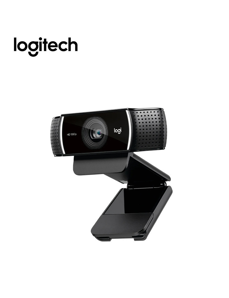 Logitech Webcam  C922 Pro Stream  Tripod  NOIR  USB