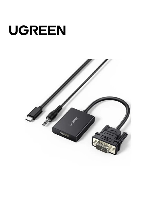 Ugreen Adaptateur VGA Male to HDMI Female