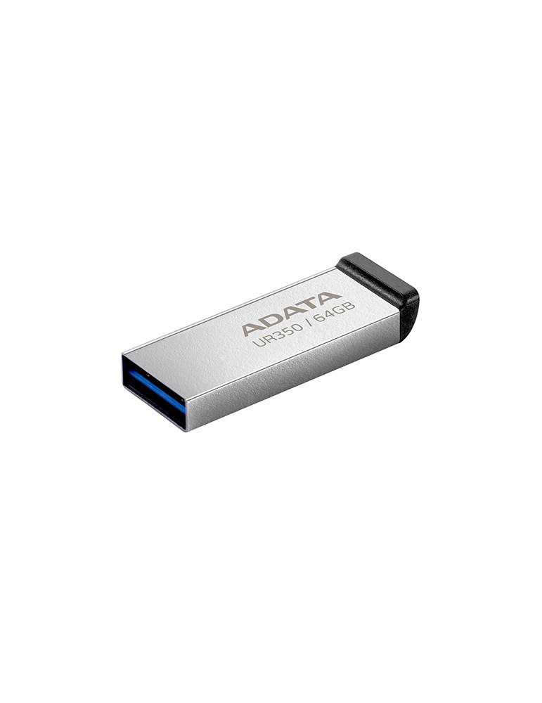 Clé USB ADATA UR350 - 3.2 64G GRIS NOIR