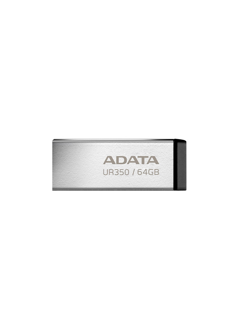 Clé USB ADATA UR350 - 3.2 64G GRIS NOIR