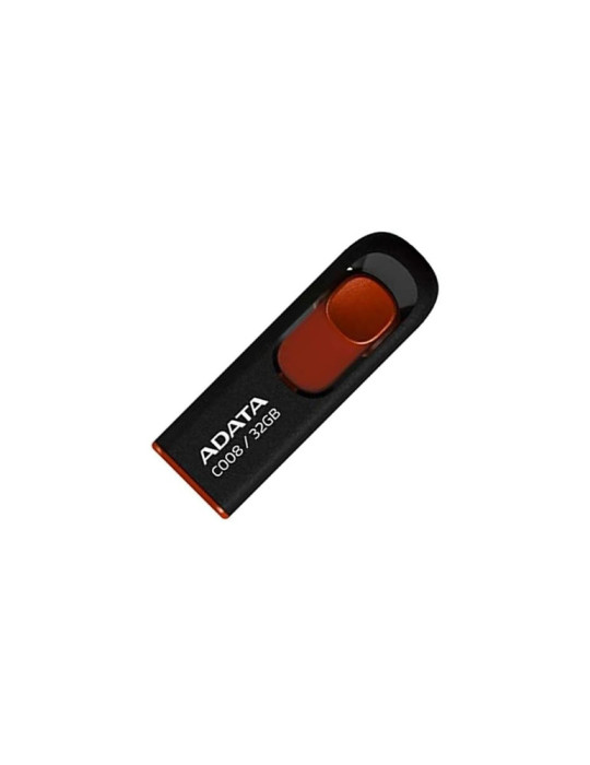 Clé USB ADATA AC008 32G ROUGE NOIR