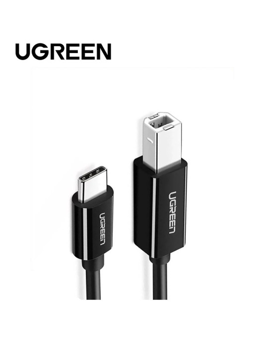 Ugreen Cable imprimante USB-C to BM Noir 2M