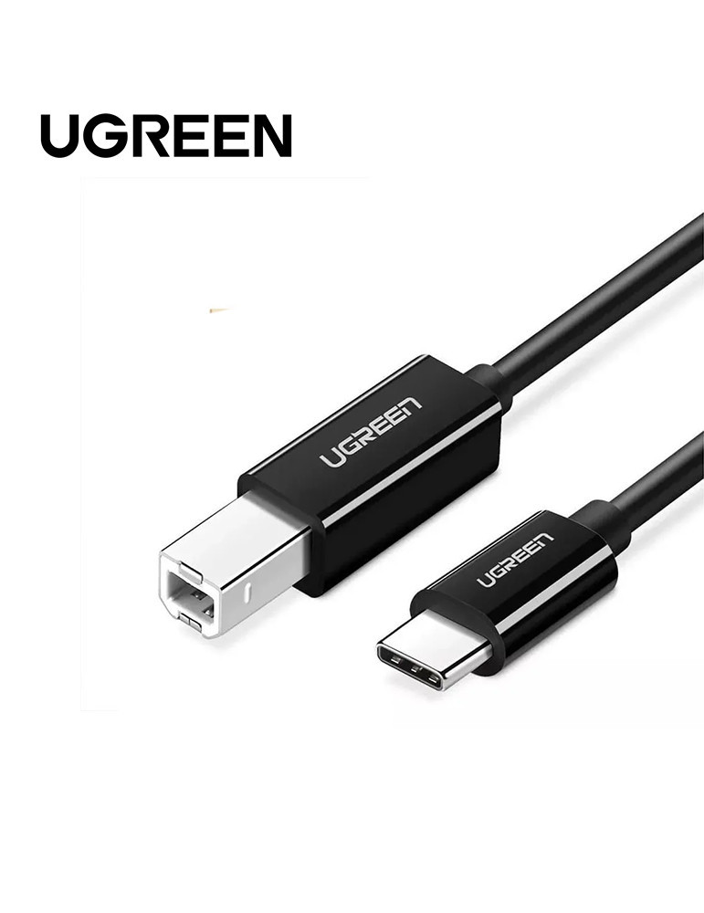 Ugreen Cable imprimante USB-C to BM Noir 2M