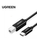 Ugreen Cable imprimante USB-C to BM Noir 2M