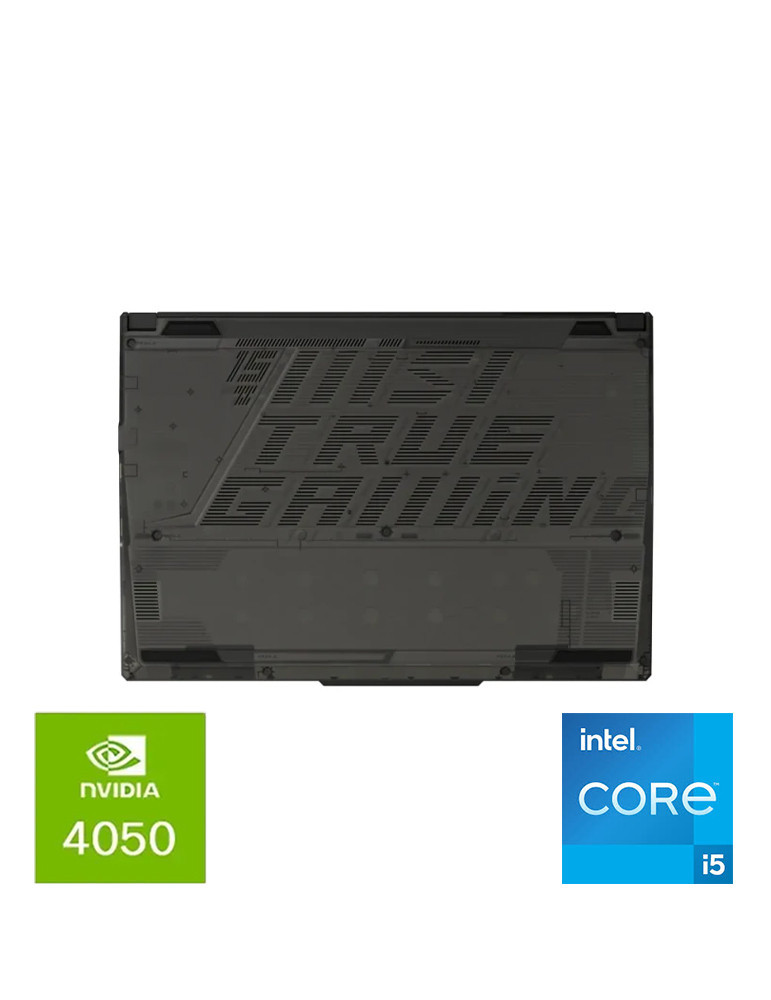 MSI Cyborg 15 i5-13420H / 16 Go RAM / 512 Go SSD / RTX 4050 / 15,6" Full HD 144 Hz /DOS / Noir