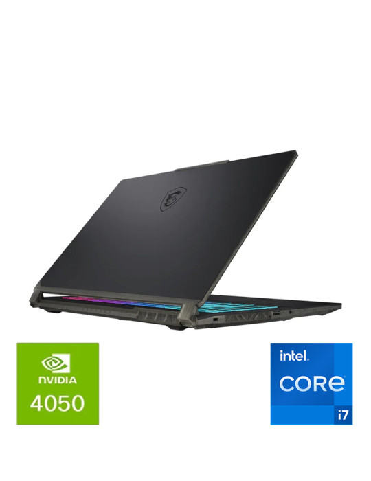 MSI Cyborg 15 i7-13620H / 16 Go RAM / 512 Go SSD / RTX 4050 / 15,6" Full HD 144 Hz /DOS / Noir
