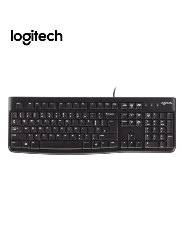 Logitech Clavier USB K120 Corded  Noir