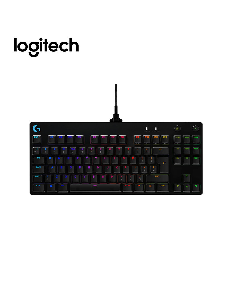 Logitech Clavier G PRO TKL Corded Mechanical Gaming Noir