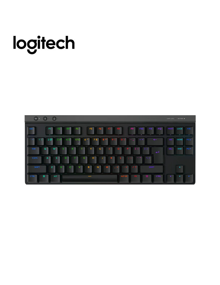 Logitech CLAVIER Gaming Sans Fil G515 LIGHTSPEED TKL NOIR TACTILE