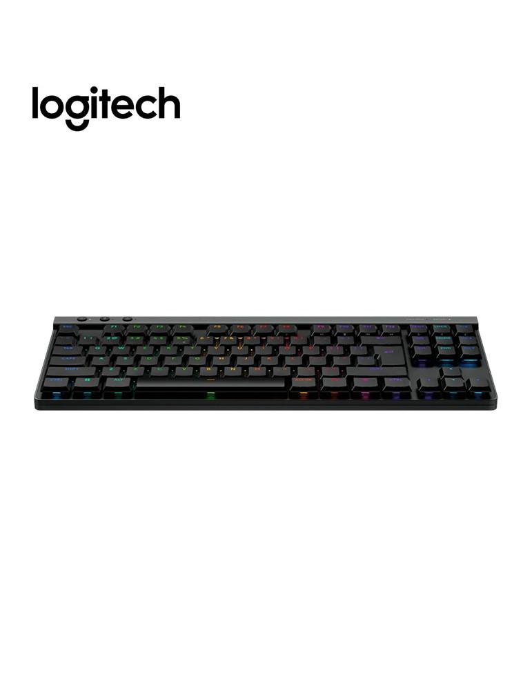 Logitech CLAVIER Gaming Sans Fil G515 LIGHTSPEED TKL NOIR TACTILE