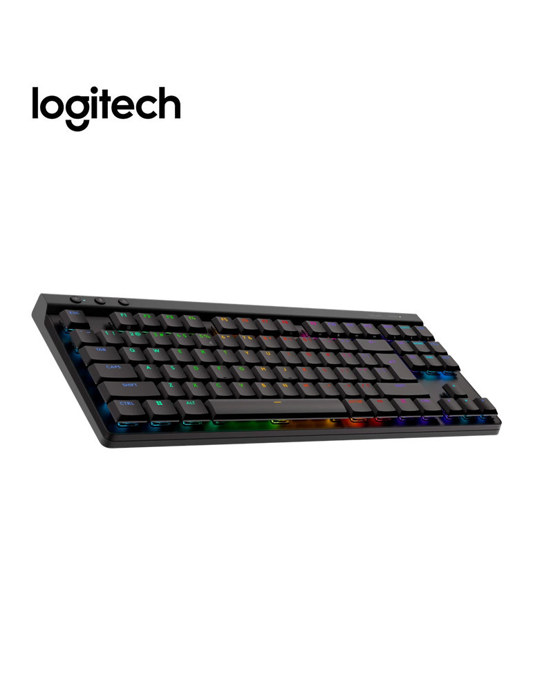 Logitech CLAVIER Gaming Sans Fil G515 LIGHTSPEED TKL NOIR TACTILE