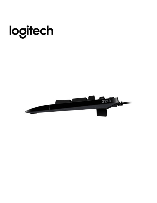 Logitech CLAVIER G213 Prodigy Corded RGB Gaming  NOIR USB