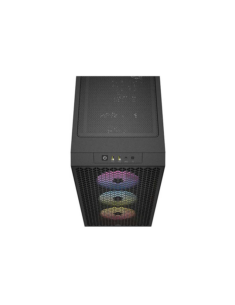 Boîtier Corsair 3000D RGB Airflow Mid-Tower - CC-9011255-WW Noir