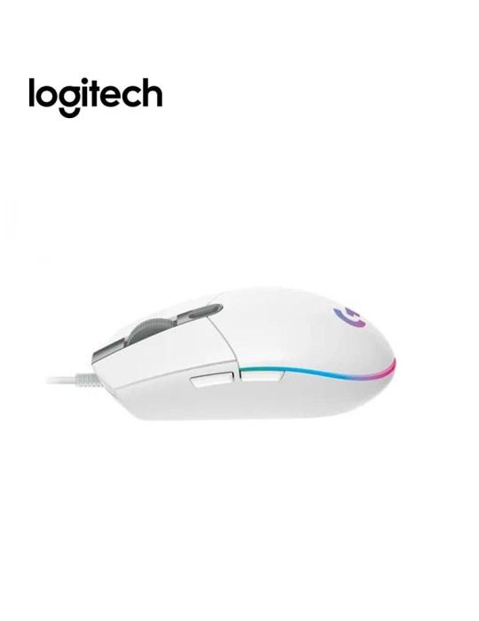 Logitech Souris Gaming USB G102 LIGHTSYNC BLANC