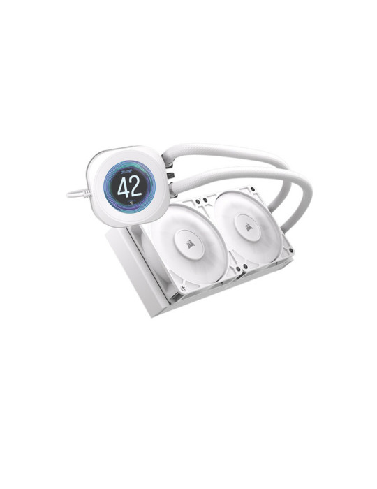 Refroidisseur Liquide Corsair NAUTILUS 240 RS LCD - CW-9061032-WW Blanc