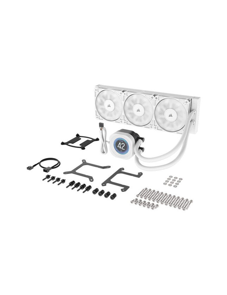 Refroidisseur Liquide Corsair NAUTILUS 360 RS LCD - CW-9061034-WW Blanc