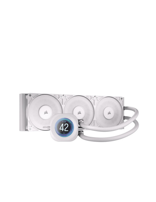 Refroidisseur Liquide Corsair NAUTILUS 360 RS LCD - CW-9061034-WW Blanc